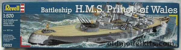 Revell 1/568 HMS Prince of Wales, 05017 plastic model kit
